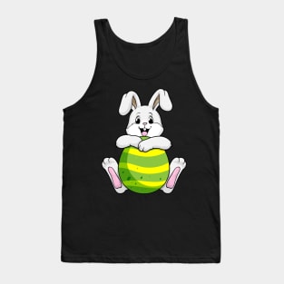 Bunny with long Ears and Egg Tank Top